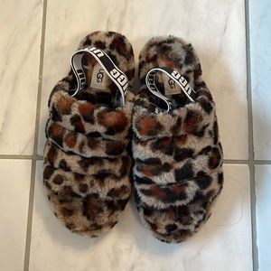 UGG cheetah slippers